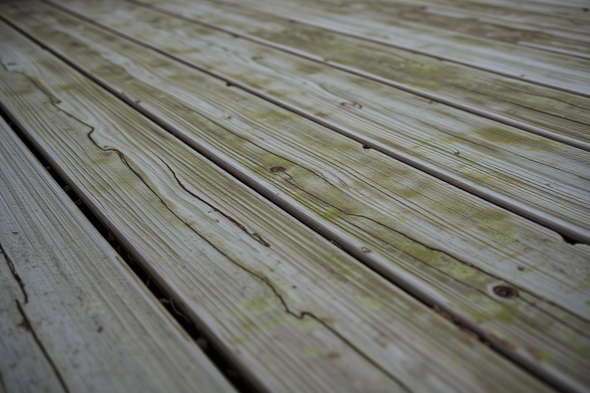 Wooden Deck before